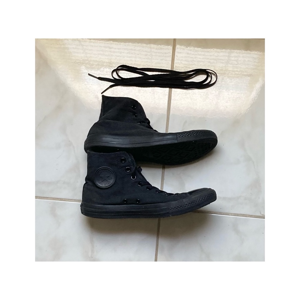 Converse All Star high top canvas sneakers | 9